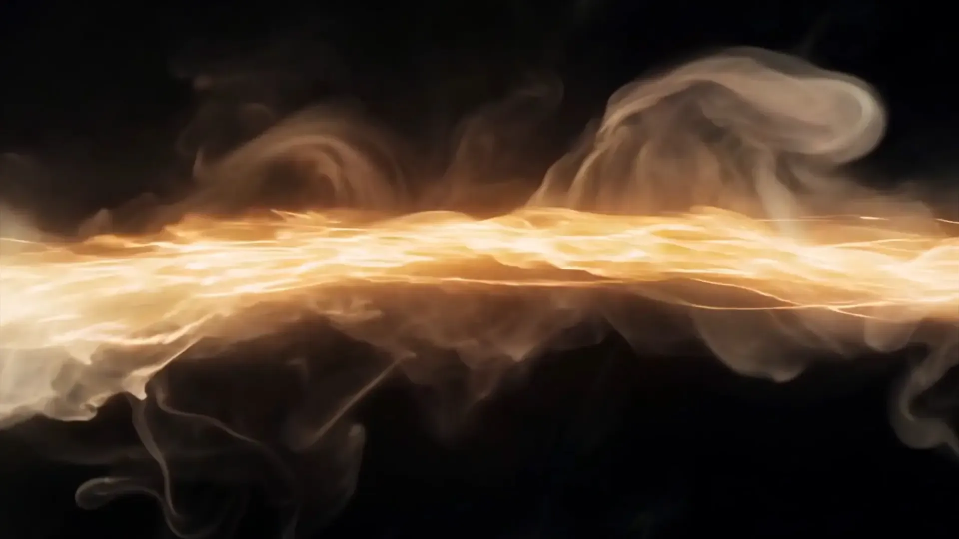 Fiery Light Trail for Title Animation Background